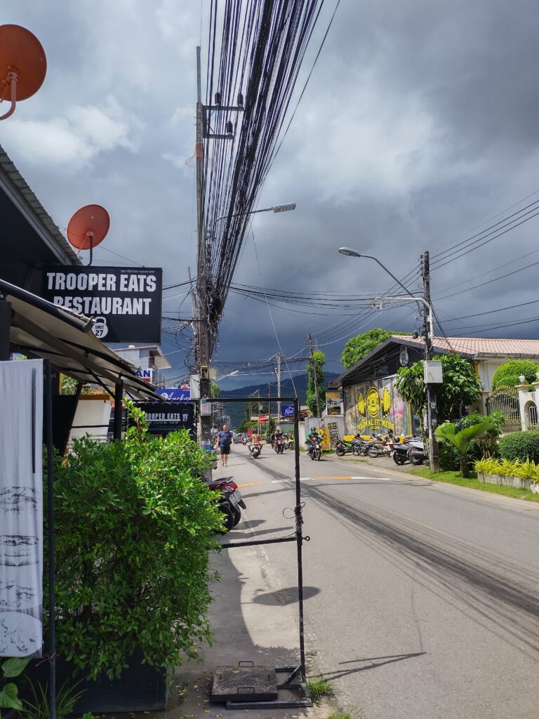 Die Fitnessstreet in Phuket in Thailand