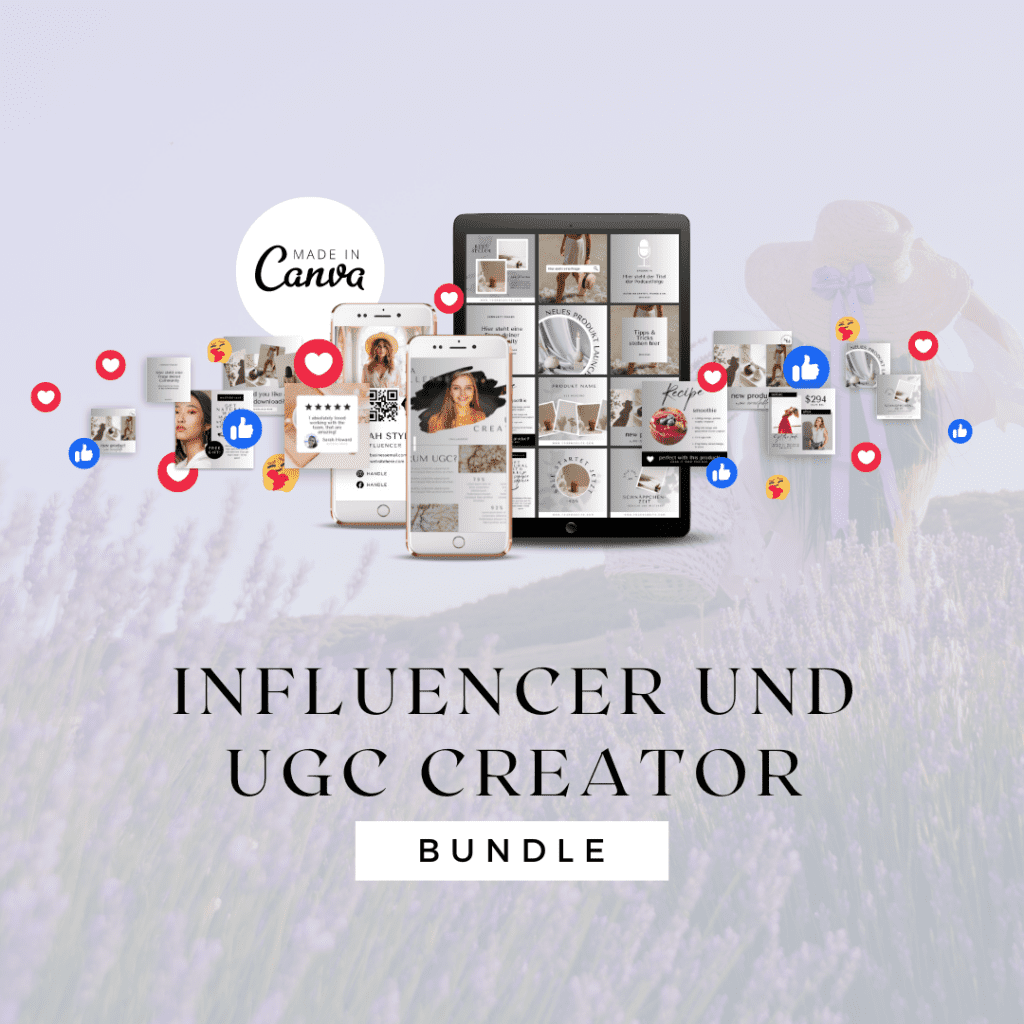 Influencer und UGC Creator Bundle